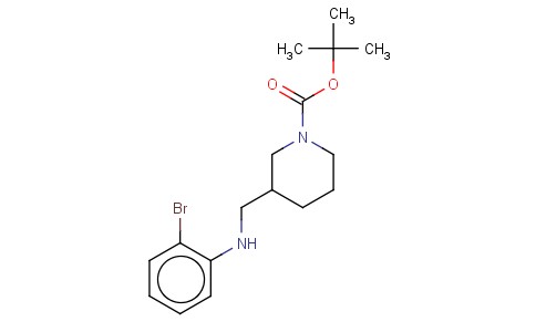1-BOC-3-[(2-BROMO-PHENYLAMINO)-METHYL]-PIPERIDINE